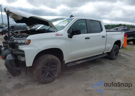 2021 Chevrolet Silverado 4Wd Standard Bed Lt Trail Boss from USA, damaged, VIN 1GCPYFEDXMZ137244
